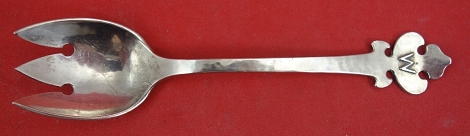 Ice Cream Fork w/ flame w/ mono 